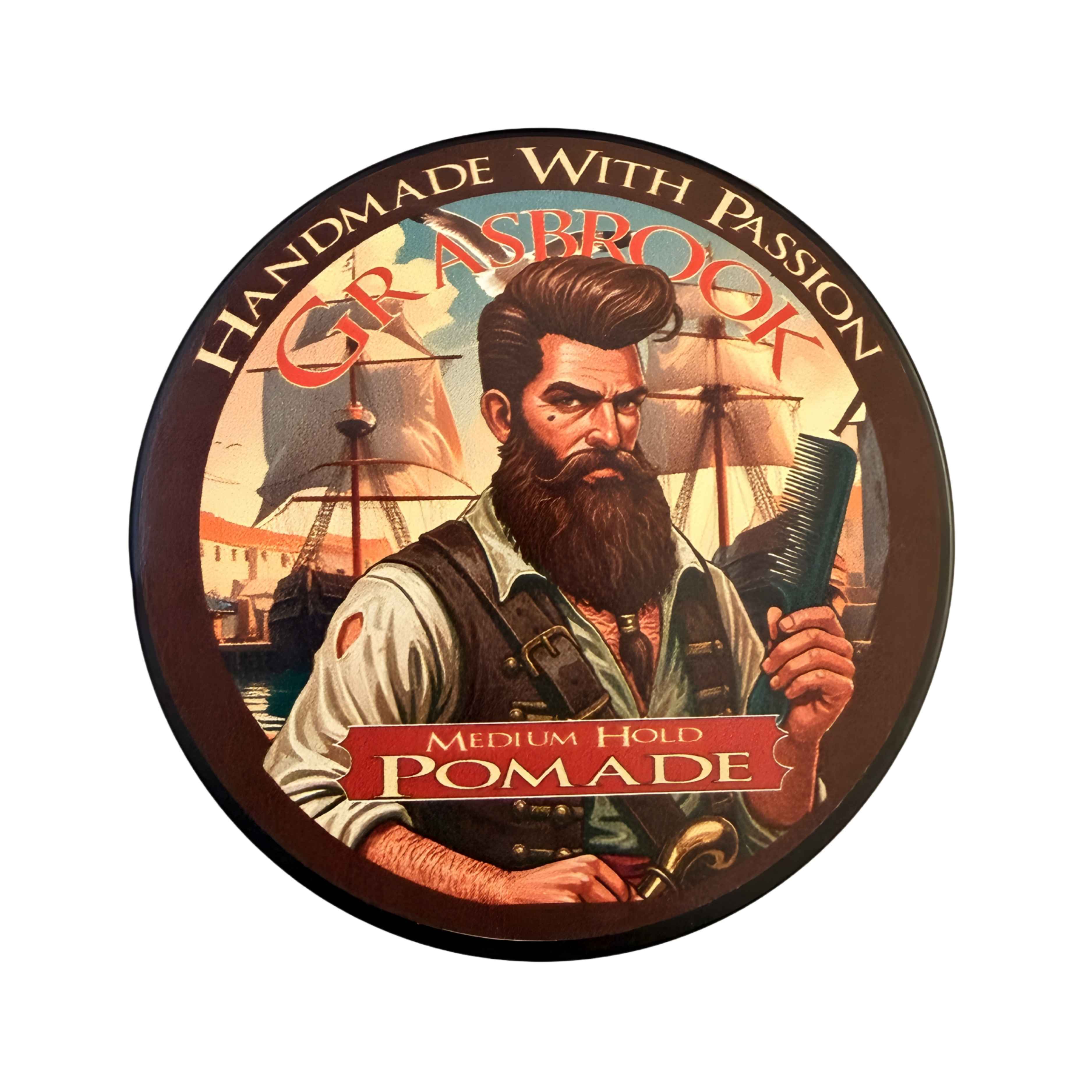 Grasbrook Pomade Medium Brown 90ml