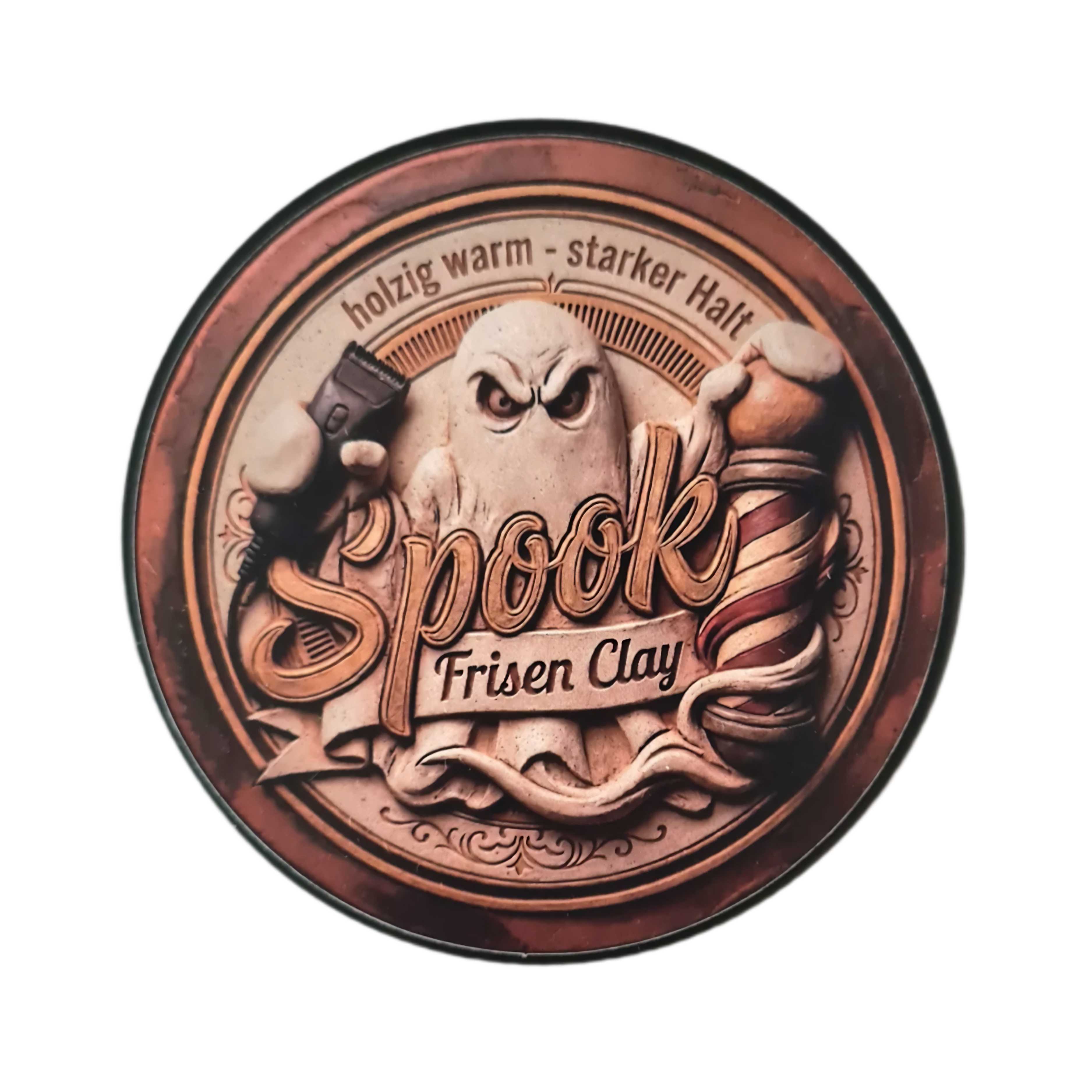 Fettkopp Spook Pomade Frisen Clay 51g 