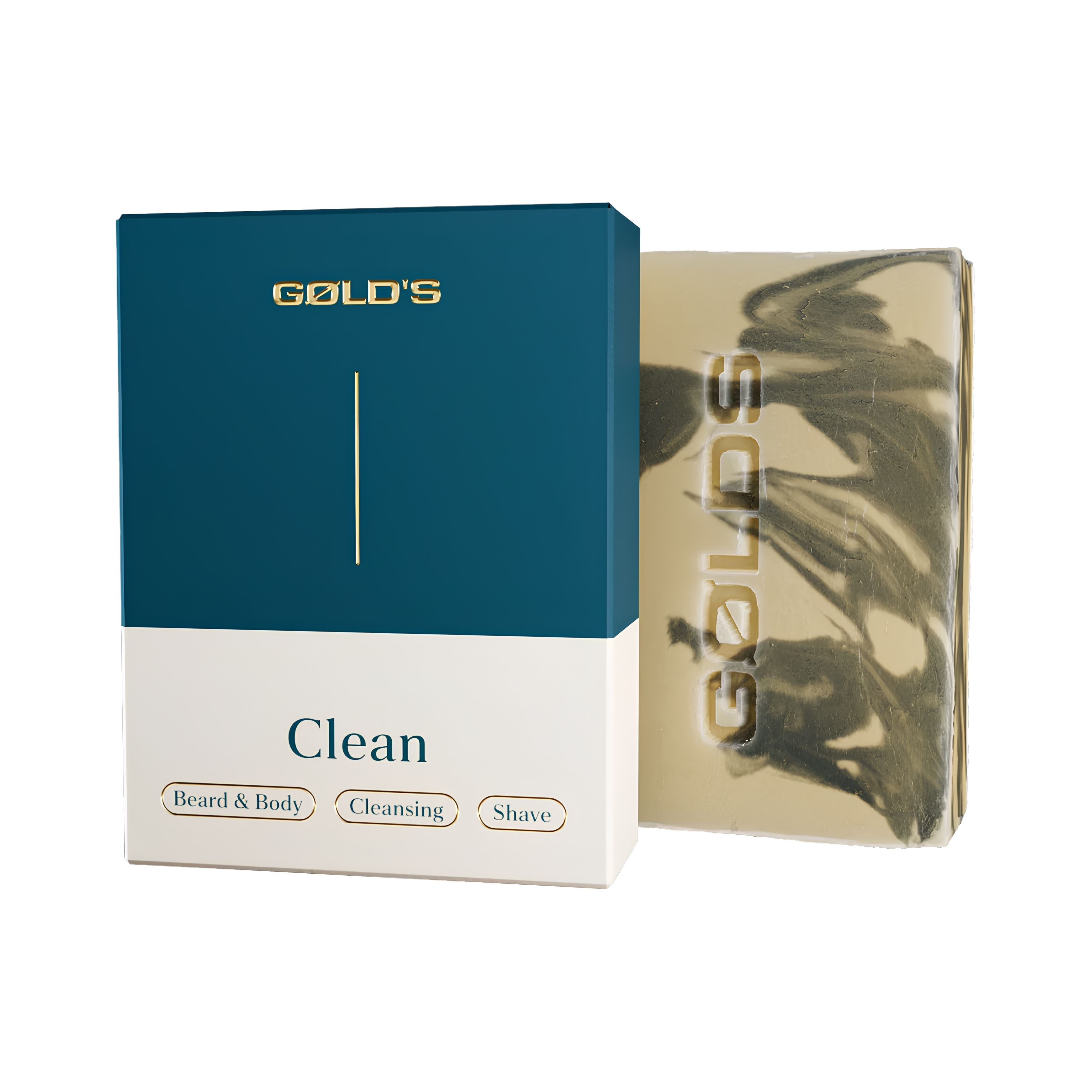 GØLD's Clean - Körper- und Bartseife 100g