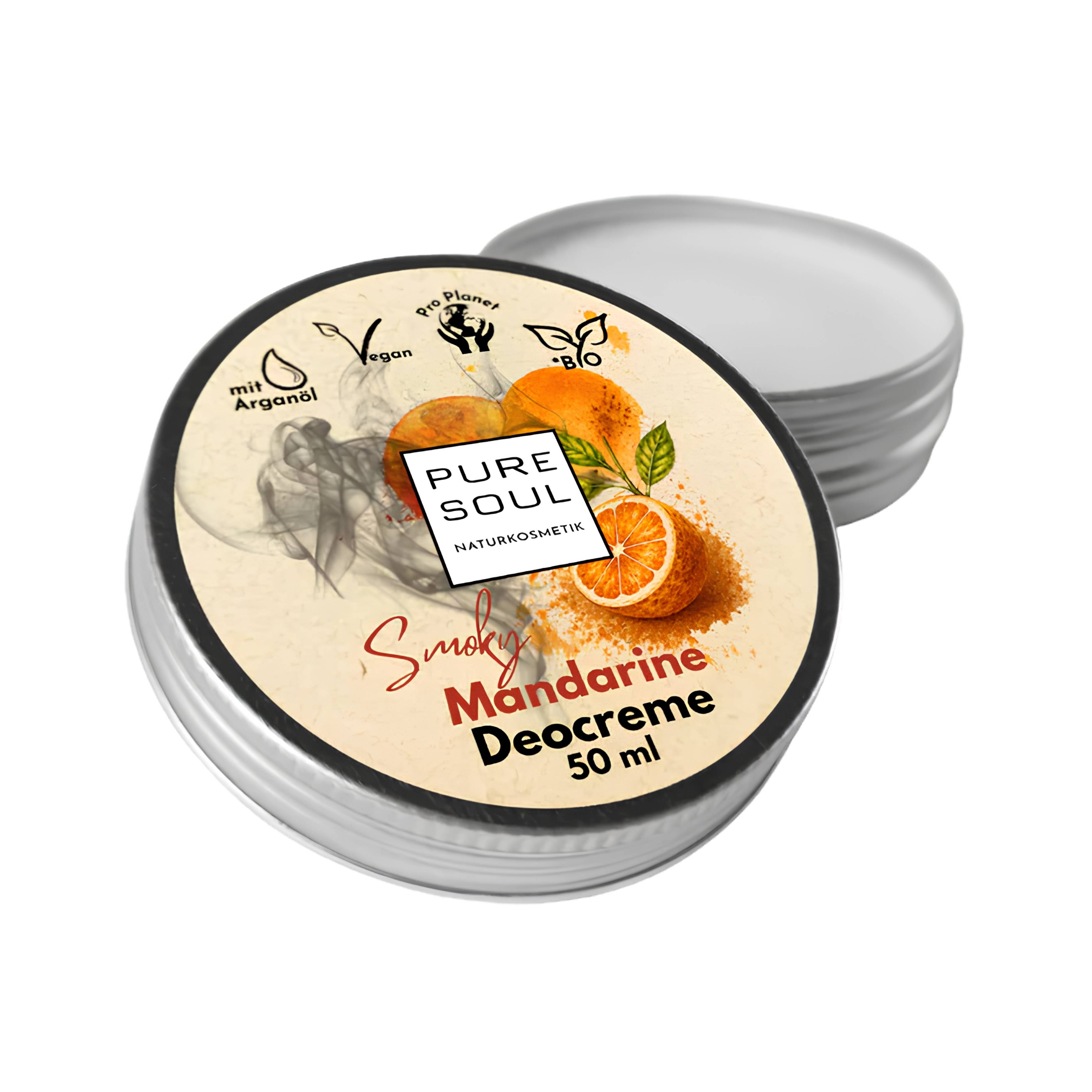 Pure Soul Smoky Mandarin Deocreme 50ml