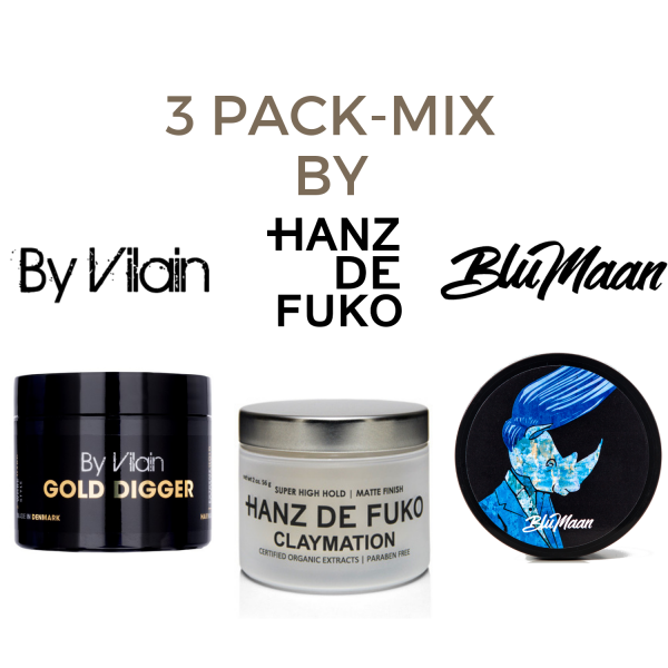 Hanz de Fuko, BluMaan & By Vilain 3 Pack-Mix 195g