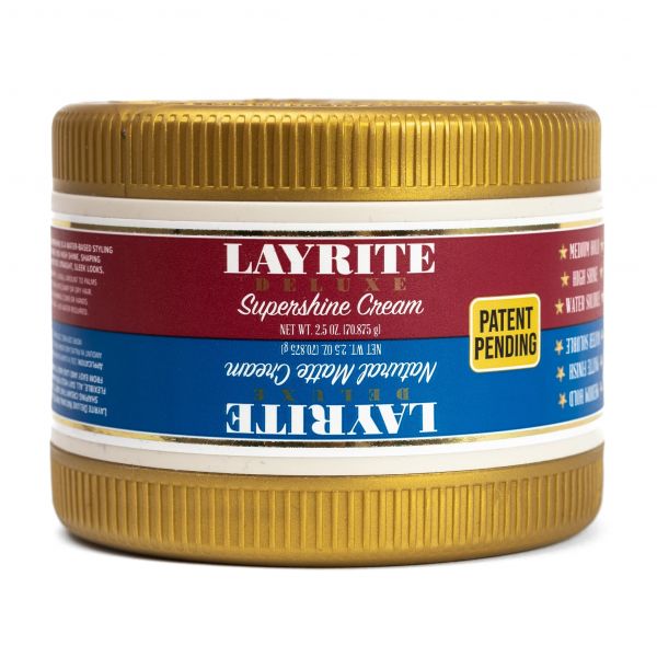 Layrite Deluxe Dual Chamber - Natural Matte & Supershine Cream 141,75g