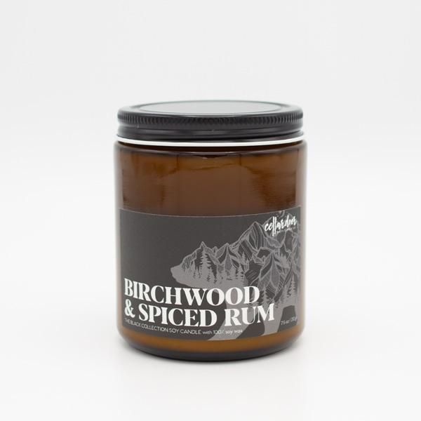 Cellardoor Bath Supply Co. Birchwood + Spiced Rum Soy Candle - Duftkerze 212g