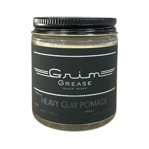 Grim Grease Heavy Hold Waterbased Clay Pomade 113g