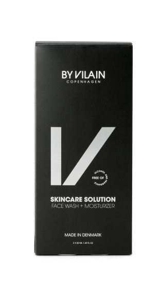 By Vilain Skincare Solution 2-Pack Face Wash & Moisturizer 100ml
