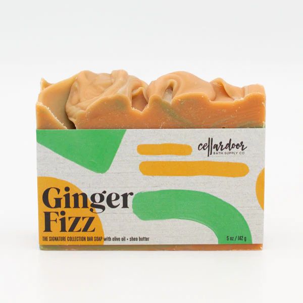 Cellardoor Bath Supply Co. Ginger Fizz Bar Soap 142g