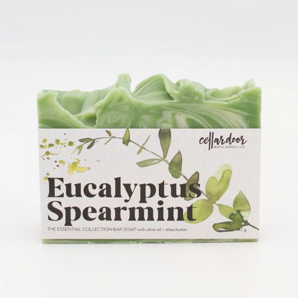 Cellardoor Eucalyptus Spearmint Bar Soap - Seifenstück 142g