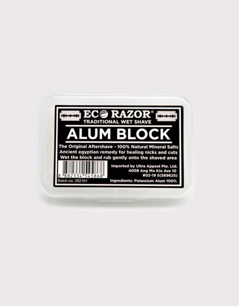 Ubersuave Eco Razor Alum Block - Aftershave 100g