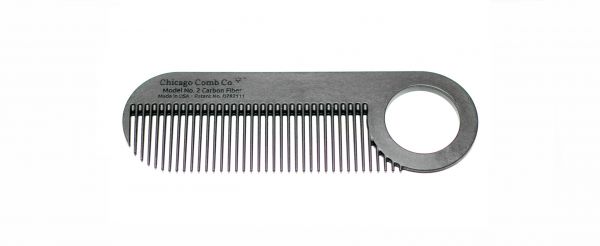 Chicago Comb Co. Model No. 2 Carbon Fiber