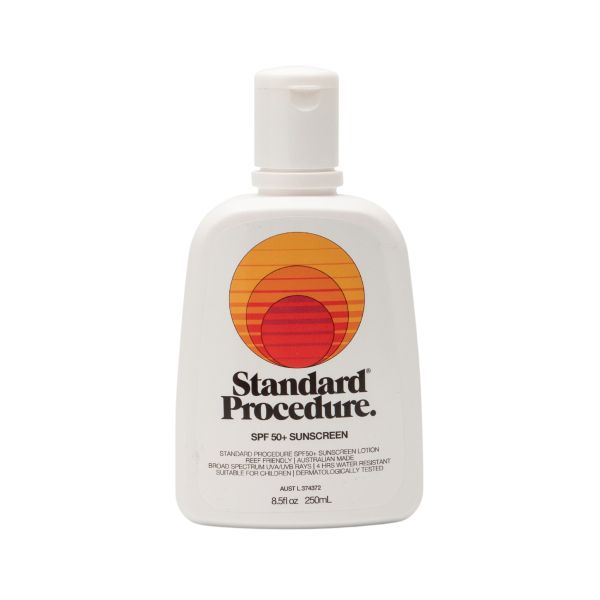 Standard Procedure. SPF 50+ Sunscreen Fliptop - Sonnenschutz 0,25l