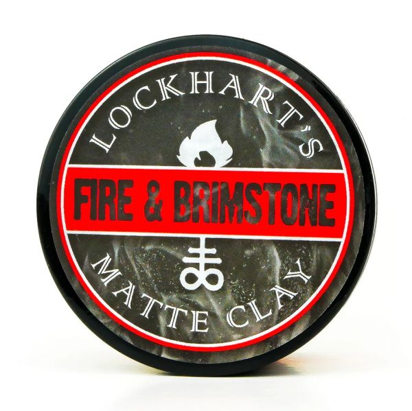 Lockhart's Fire & Brimstone Matte Clay 105g
