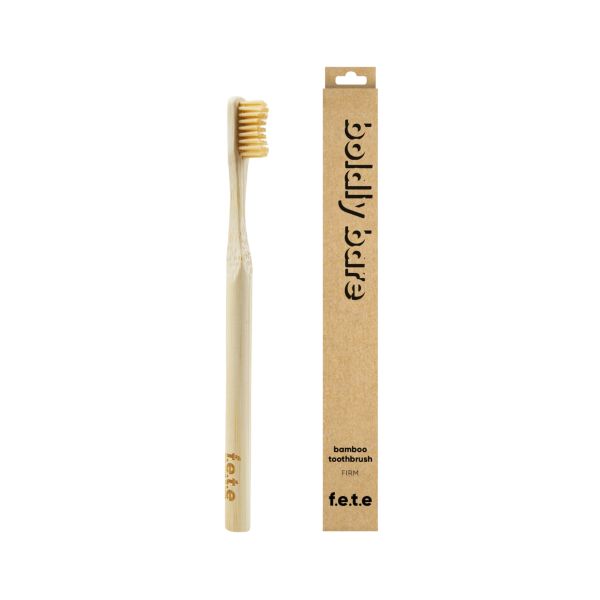 f.e.t.e Boldly Bare Bamboo Toothbrush (Firm) - Zahnbürste