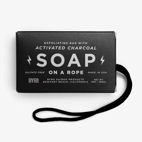 Byrd Activated Charcoal Soap on a Rope - Seifenstück 0,266kg