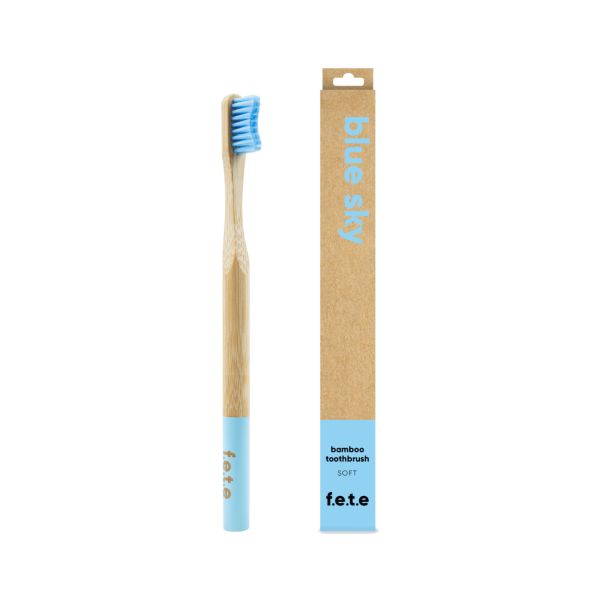 f.e.t.e Blue Sky Bamboo Toothbrush (Soft)