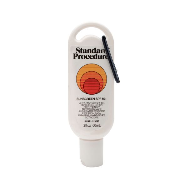 Standard Procedure. SPF 50+ Sunscreen Clip On 60ml
