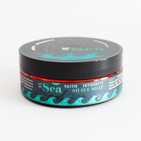 Faith and Integrity Into the Sea Shave Soap 113g