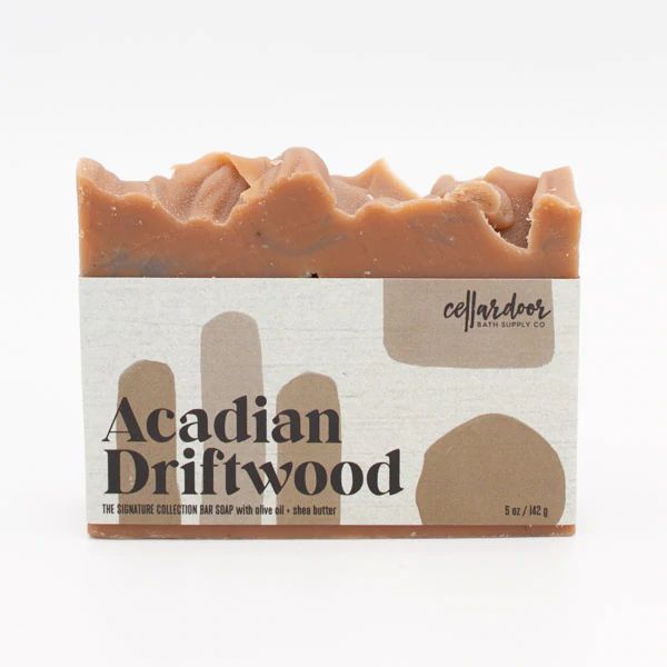 Cellardoor Bath Supply Co. Acadian Driftwood Bar Soap - Seifenstück 142g