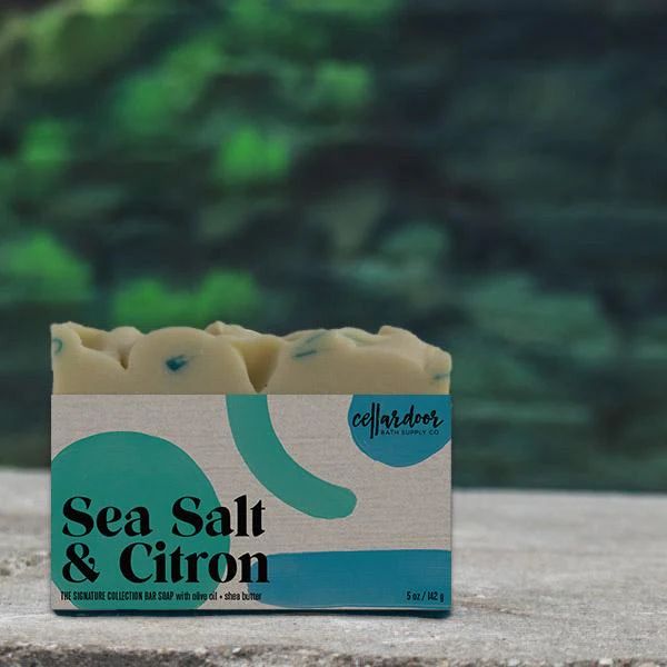 Cellardoor Sea Salt + Citron Bar Soap 142g
