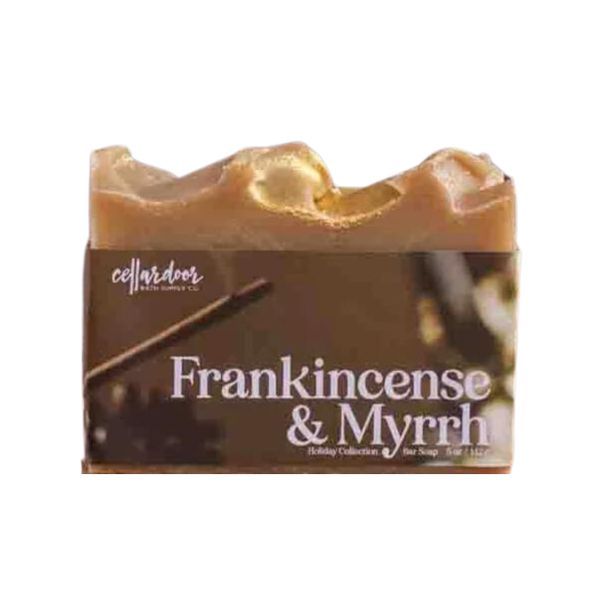 Cellardoor Frankincense & Myrrh Bar Soap - Seifenstück 142g