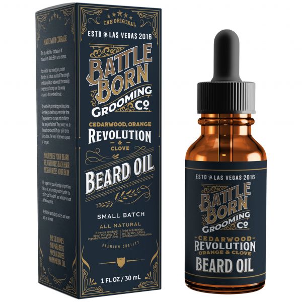 Battle Born Revolution Beard Oil 30ml